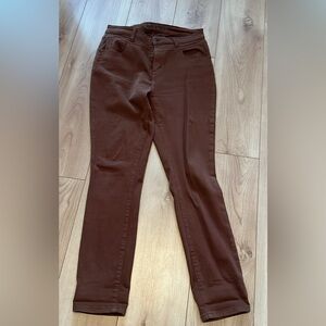Yoga jeans - Brown Slim Fit Pants
